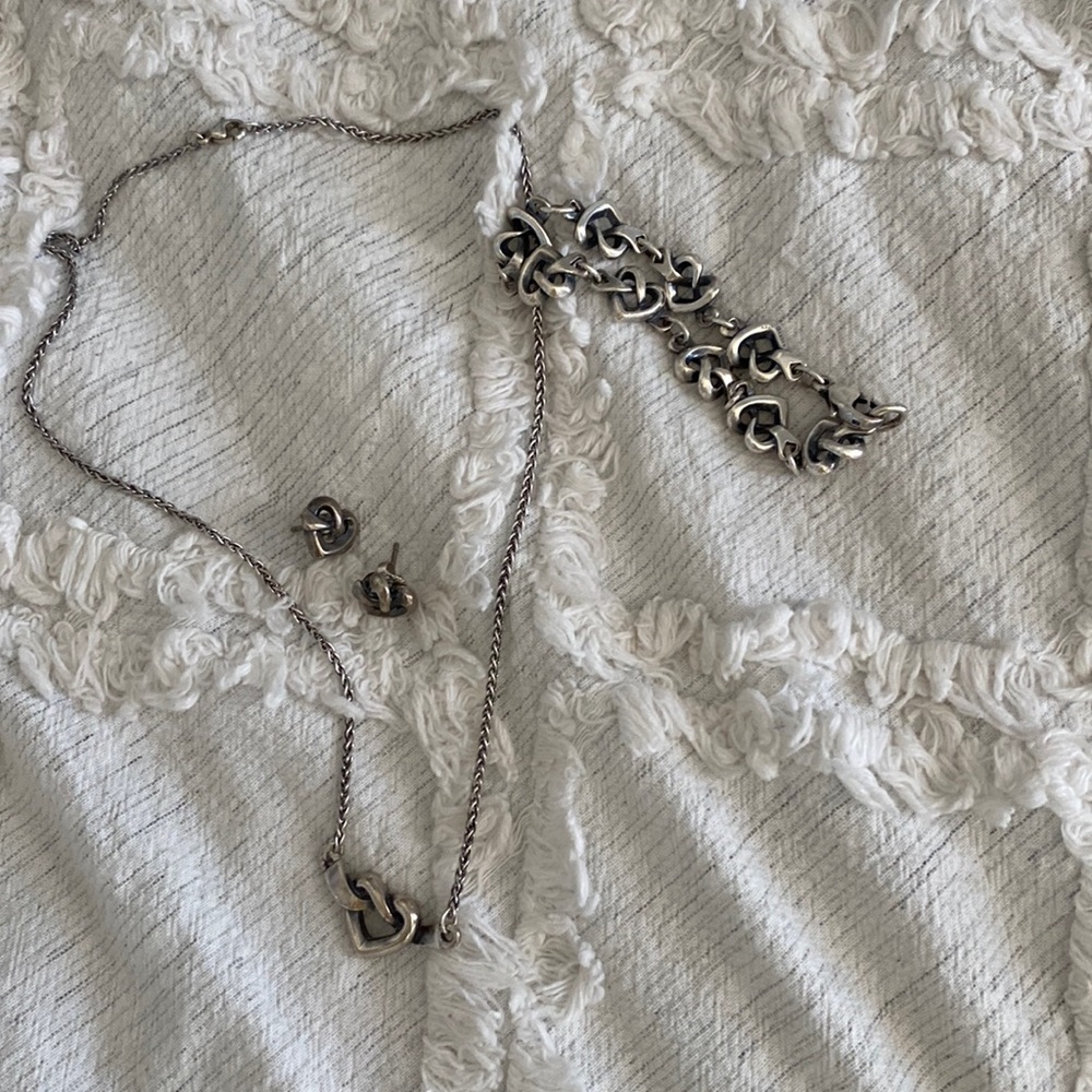 James Avery heart set jewelry